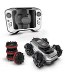 4WD Amphibious Mecanum Wheel RC Stunt Car toy