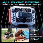 4WD Amphibious Mecanum Wheel RC Stunt Car toy
