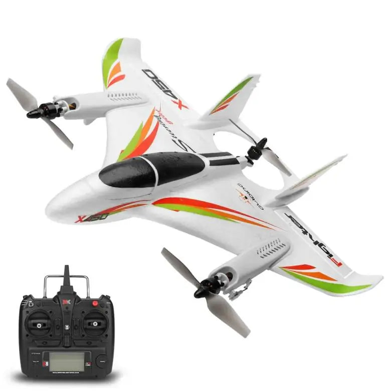 WLtoys XK X450 6-CH VTOL Fixed-Wing RC Fighter Jet (RTF) 6-CH VTOL · 6-CH toy